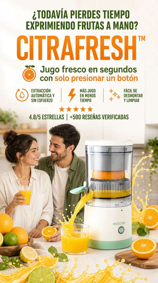 CITRAFRESH™ | Jugo Natural en Segundos 🍊⚡