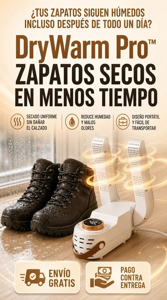 DryWarm Pro | Zapatos secos, frescos y listos para usar